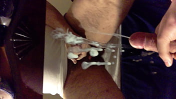 Preview 3 of Team Skeet Squirting - Messy mirror cumshot