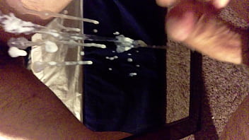 Preview 4 of Team Skeet Squirting - Messy mirror cumshot