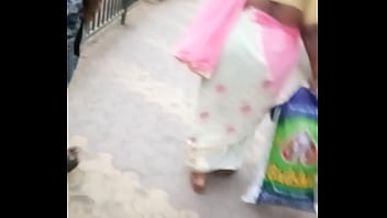 Preview 2 of Dad Hot Ass - Desi old aunty with big ass
