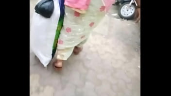 Preview 3 of Dad Hot Ass - Desi old aunty with big ass