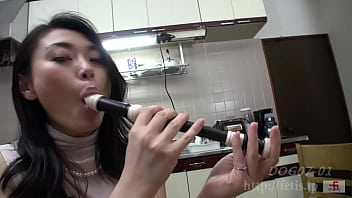 Preview 1 of Elaina Raye Joi - new ! (VOD)Dog Sniffing Beauty Witch 4 Saliva-smelling erection nipple① saliva r