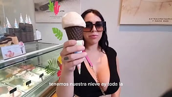 Preview 1 of Iu Porno - Fuimos por una nieve y vean que rico la succiona