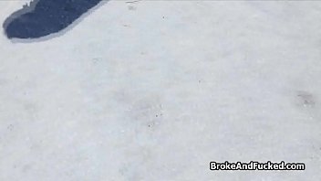 Preview 2 of Russia Momporn - Sultry teen picked up during happy hour to suck