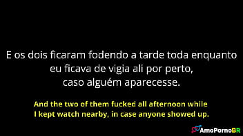 Preview 3 of Momm And Family - Eu fico de vigia da minha mulher,  pra ela foder com outro homem aqui em casa - AmoPornoBR