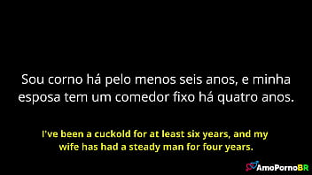 Preview 1 of Momm And Family - Eu fico de vigia da minha mulher,  pra ela foder com outro homem aqui em casa - AmoPornoBR