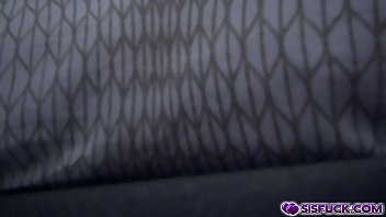 Preview 2 of Rape In A Bus Japan - Stepbro plays with Amara Romanis pussy