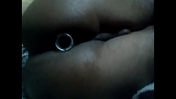 Preview 1 of Granny Nude Saggy Tits Doggy - Jugando con mi culo - Playing with my asshole