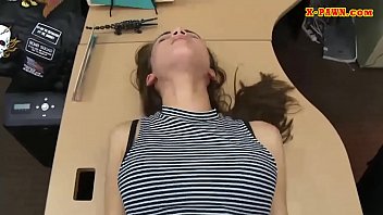 Preview 3 of Porn Cup Flashing - Pretty babe pounded by horny pawn man