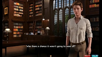Preview 3 of Glis To Glis Land - Treasure Of Nadia v77032 Part 214 Sex In The Library By LoveSkySan69