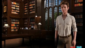 Preview 1 of Glis To Glis Land - Treasure Of Nadia v77032 Part 214 Sex In The Library By LoveSkySan69