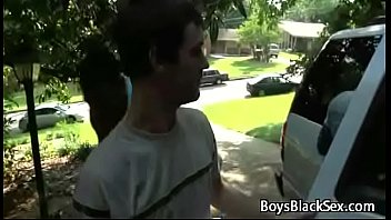 Preview 3 of Undet Water - Black Man Fuck Gay Sexy White Boy Hard Way 05