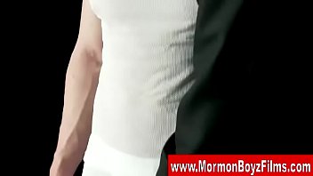 Preview 4 of Nxnncom - Young mormon stripped and examined by older gay man in suit