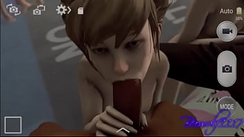 Preview 3 of Xl Sister Porn - Life Is Strange Oral Sex Clip