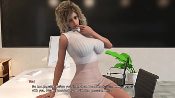 Preview 2 of Ass Beeg Xxx - Office hottie with shaved pussy calls to the meeting room and gets hot sex