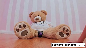 Preview 1 of Best Bratislava Porn - Brett Rossi plays with a strap-on dildo