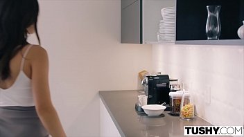 Preview 1 of Black Women With Huge Nipples - TUSHY Lana Rhodes Hot Anal Creampie with Couple