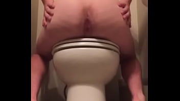 Preview 2 of Unconsiosly Uncensored - showing ass in a public bathroom