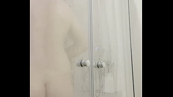 Preview 3 of Music Film - Wet shower of a muscular daddy