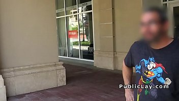 Preview 1 of Japanese Incest Gameshow Altyaz - Big ass brunette babe bangs in public