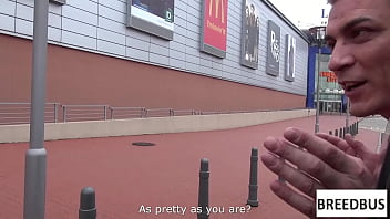Preview 2 of Masturbandose I Los Cachan - Bianca Ferrero Eats Ass in the BreedBus