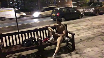 Preview 1 of Gau Tits - London Streetside Showoff TEASER 45MB