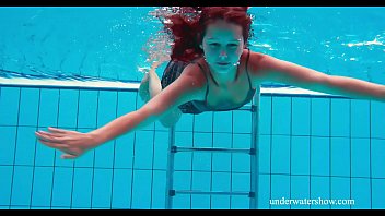 Preview 1 of Big Sex Mi Slut - Shaved cutie Nata Szilva is a mermaid