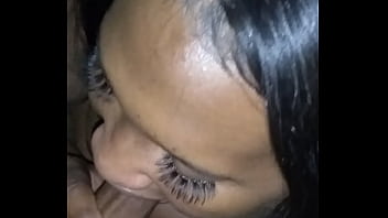 Preview 1 of Elena Grimaldi Creampie - Shemale give slow sloppy head