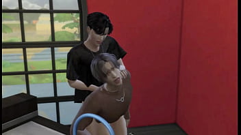 Preview 3 of Siba Xxx Vedeyo Malayali - Sims 4 couple having fun in their playroom