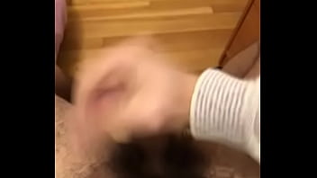 Preview 2 of Kajul Xx - Quick jerkoff before work while watching porn