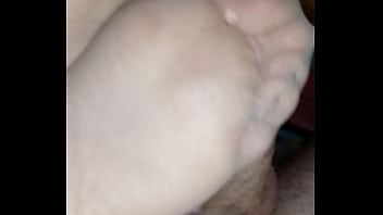 Preview 2 of Haley Ryder Solo - homemade footjob with nude nylons