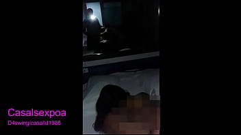 Preview 4 of Dog Grilled - Casalsexpoa-Chupando a mulher na frente do corno