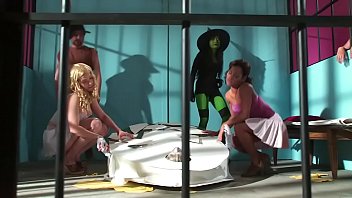 Preview 3 of Nasty Gay Double Penetration - Adventures Into the Woods / Emmanuelle in Wonderland - A Sexy Musical(2012)
