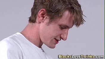Preview 2 of Joseph Creampie - Twink jizzes black ass