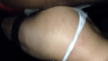 Preview 4 of Africa Xxxx - IMG 6768 Eu dando usando a calcinha Tanga Branca com azul da Pamela filha da Nda 2017.MOV