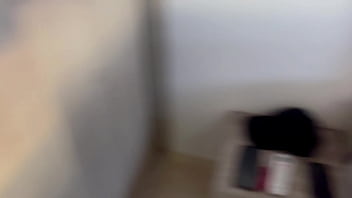 Preview 1 of Cummings Dildoes - Me escondo en la habitacion de mi peque&ntilde_a hermanastra para espiarla mientras se pone su ropa interior
