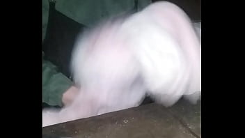 Preview 2 of Ele Tatmin - Me fucking my bunny in my friends shed