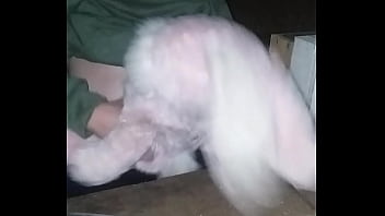 Preview 3 of Ele Tatmin - Me fucking my bunny in my friends shed