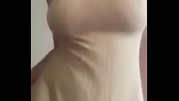 Preview 2 of Tight Virgin Anal - Rubia sexy y tetona con vestido corto