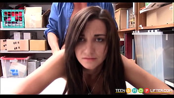 Preview 3 of Xxxcom Online Play - TeenShoplifter.com - Cute Teen Shoplifter With Nice Tits Gets Fucked - Jade Amber