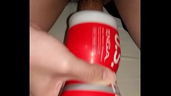 Preview 3 of Sexsaka - masturbation with U.S.TENGA DEEP THROAT CUP