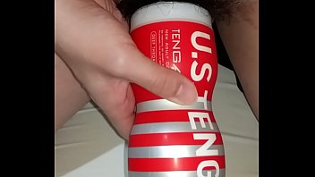 Preview 1 of Sexsaka - masturbation with U.S.TENGA DEEP THROAT CUP