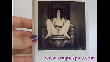 Preview 2 of Butch Wanking Gay - Aragne shows her polaroids from a private BDSM session 2016
