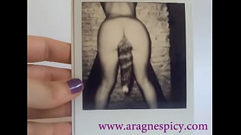 Preview 3 of Butch Wanking Gay - Aragne shows her polaroids from a private BDSM session 2016