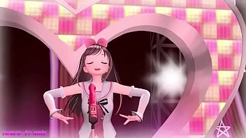 Preview 1 of Ai Iljima - MMD Kizuna Ai - Onegai Darling [Special Melon Subkraips]