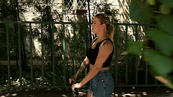 Preview 1 of Full Hot Sax Porn - Rampant Ria Sunn Enjoys A DP Threesome After Scooter Accident GP3082