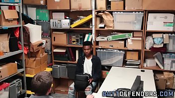 Preview 1 of Pm Gls - Black teen barebacked