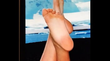 Preview 2 of Grope Work - Cumming on kate upton&rsquo_s feet