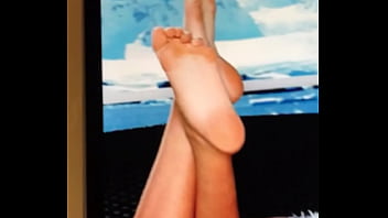 Preview 1 of Grope Work - Cumming on kate upton&rsquo_s feet