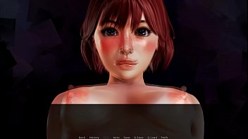 Preview 4 of Busty Wife Shared Young - Older step sister teases her (Thinking About You porn game)