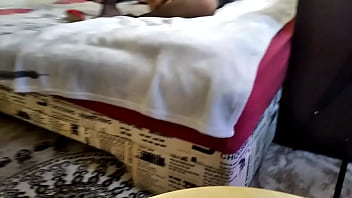 Preview 2 of Cable Auto Socks - Vibrating lovens in the asshole,  dildo in the cunt - masturbation lessons from a cool mature whore Aimee Hot MILF.